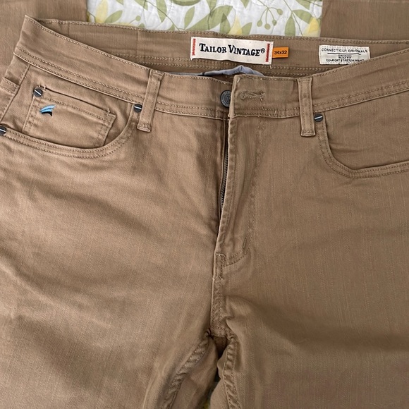 Tailor Vintage Pants Tailor Vintage 34x32 Khaki Pants Poshmark